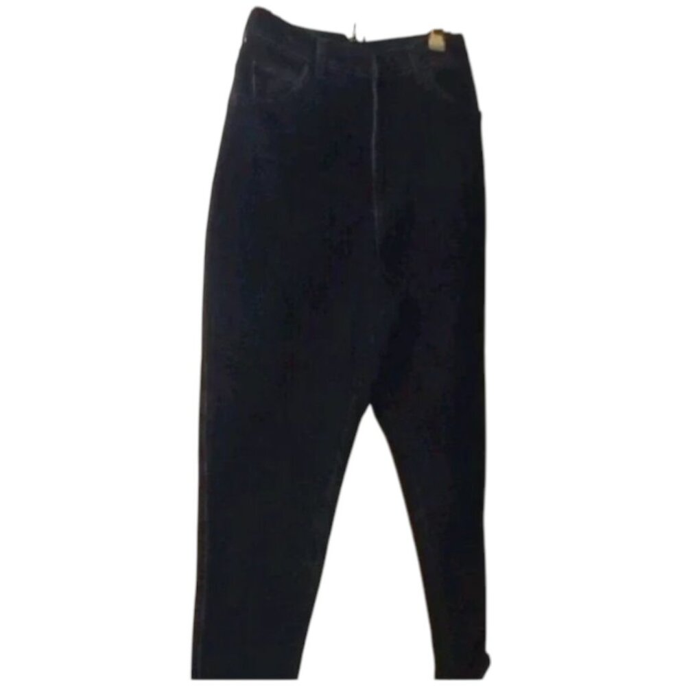 Lee Riders Navy Blue 16P  High Waist Mom 90s Vintage